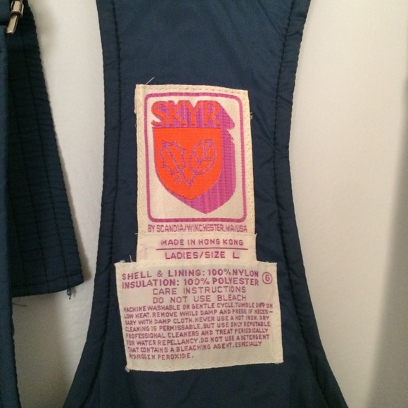 Skyr blue ski pants - Picture 3 of 5